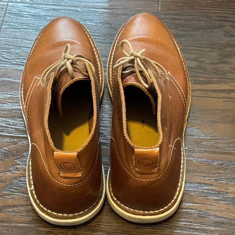 Artola Men's Brown Leather Chukka Boots, Sz 11.5, Like New